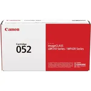 Canon CNM CRTDG052 - 052 Laser Toner Cartridge - Black - 1 Each - 3100 Pages