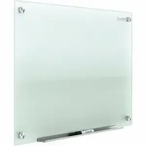 Acco Brands QRT G3624F - Quartet Infinity Glass Dry-Erase Whiteboard - 36" (3 ft) Width x 24" (2 ft) Height - Frost Tempered Glass Surface - Horizontal/Vertical - 1 Each