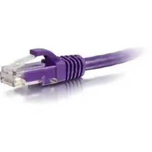 C2g CGO 04029 - 9 ft Cat6 Snagless UTP Unshielded Network Patch Cable - Purple - 9 ft Category 6 Network Cable for Network Device - First End: 1 x RJ-45 Network - Male - Second End: 1 x RJ-45 Network - Male - Patch Cable - Purple - 1 Each