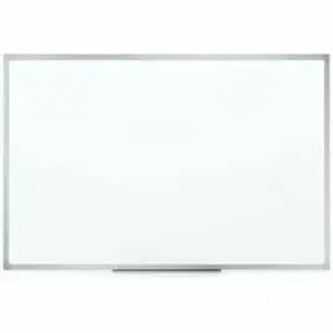 Acco Brands MEA 85358 - Mead Basic Dry-Erase Board - 72.6" (6.1 ft) Width x 48.6" (4.1 ft) Height - White Melamine Surface - Silver Aluminum Frame - Durable, Marker Tray - 1 Each