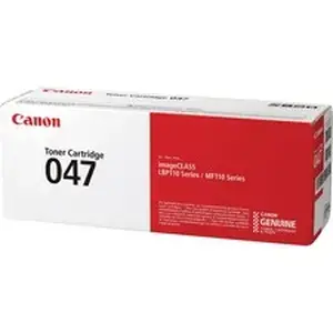 Canon CNM CRTDG047 - 047 Laser Toner Cartridge - Black - 1 Each - 1600 Pages