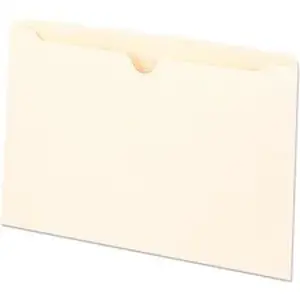 Universal Products UNV 72500 - Universal Legal File Jacket - 8 1/2" x 14" - 1/2" Expansion - Paper, Manila Paper - Manila - Unpunched - 100 Box