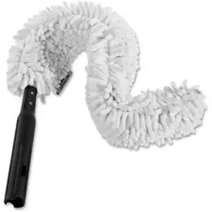 Rubbermaid RCP Q852WHI - Commercial Quick Connect Flexi Wand Duster - 1.1" Width x 28.4" Length - MicroFiber - 1 Each