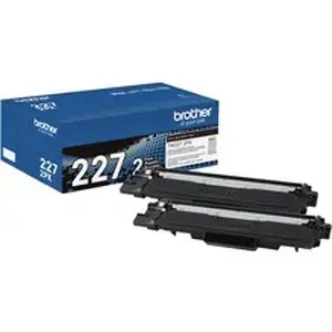 Brother BRT TN2272PK - TN227 High Yield Laser Toner Cartridge - Twin-pack - Black - 1 Box - 3000 Pages Black (Per Cartridge)