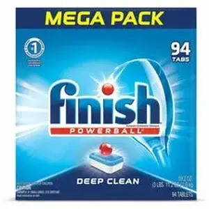 Reckitt Benckiser RAC 97330 - Finish Powerball Dishwasher Tabs - Fresh Scent - Chlorine-free, Easy to Use - Multi - 94 / Box