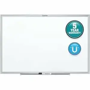 Acco Brands QRT SM531 - Quartet Classic Magnetic Whiteboard - 24" (2 ft) Width x 18" (1.5 ft) Height - White Painted Steel Surface - Silver Aluminum Frame - Horizontal/Vertical - Magnetic - 1 Each
