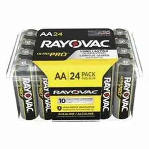 Energizer RAY ALAA24PPJ - Rayovac Ultra Pro Alkaline AA Batteries - For Multipurpose - AA - 1.5 V DC - 24 / Pack