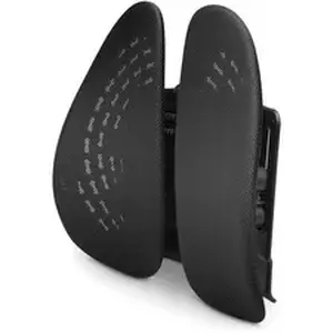 Kensington KMW 60412 - SmartFit Conform Back Rest - Black - Fabric - 1 Each