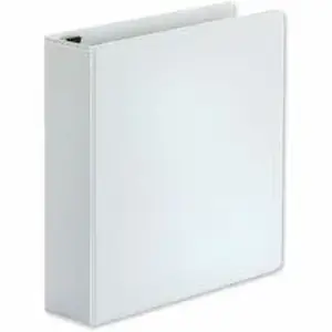 Universal Products UNV 30732 - Universal Deluxe Easy-to-Open D-Ring View Binder, 3 Rings, 2" Capacity, 11 x 8.5, White - 2" Binder Capacity - Letter - 8 1/2" x 11" Sheet Size - 565 Sheet Capacity - 3 Ring - Fastener: Ring - Pocket: 2, Inside Front & Back - Polypropylene - White - Non-stick - 1 Each