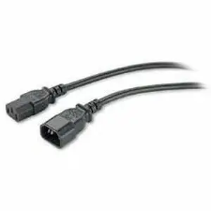Apc - Schneider Electric APW AP9870 - APC Power Extension Cable - For PDU - 250 V AC - Black - 7.87 ft Cord Length - IEC 60320 C14 - 1 Each