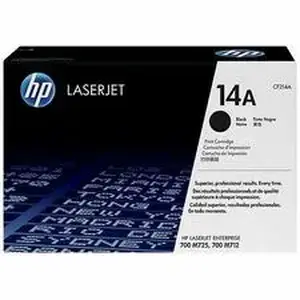 Hp HEW CF214A - 14A (CF214A) Laser Toner Cartridge - Single Pack - Black - 1 Each - 10000 Pages