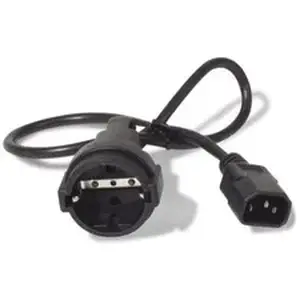 Apc - Schneider Electric APW AP9880 - APC by Schneider Electric 2ft Power Cord - 230 V AC - Black - 2 ft Cord Length - 1 Each