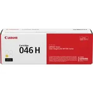 Canon CNM CRTDG046HY - 046H High Yield Laser Toner Cartridge - Yellow - 1 Each - 5000 Pages