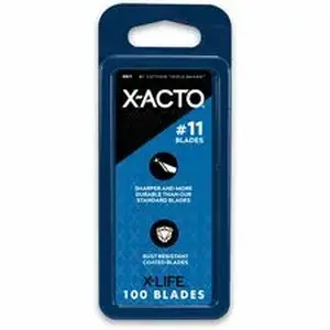 Elmer's Products, Inc. EPI X611 - Elmer's X-Acto Refill Blades No. 11 Bulk Pack - #11 - Rust Resistant - Carbon - Stainless Steel - 100 / Box