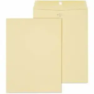 Universal Products UNV 41907 - Universal Envelope - #10 1/2 - 32 lb - Clasp/Gummed Flap - Brown Kraft - Kraft Paper - 100 / Box