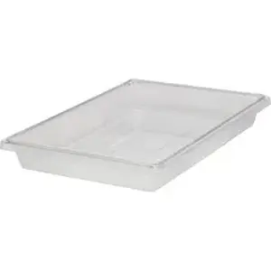 Rubbermaid RCP 3306CLE - Commercial 5 Gallon Food/Tote Box - Food - Clear - 1 Each