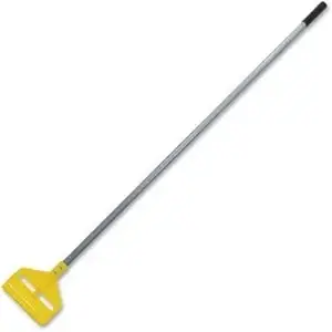 Rubbermaid RCP H14600GY - Commercial Invader Wet Mop Fiberglass Handle - 60" Length - Gray - Fiberglass - 1 Each