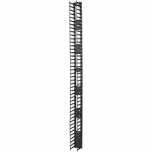 Apc - Schneider Electric APW AR7585 - APC Vertical Cable Manager for NetShelter SX 750mm Wide 45U (Qty 2) - Cable Pass-through - Black - 45U Rack Height - 1 Each - TAA Compliant