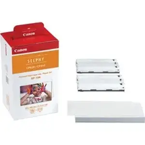 Canon CNM RP108 - RP-108 High Yield Dye Sublimation Ribbon/Paper Kit - Color - 1 Each