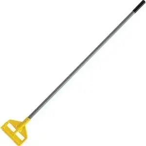 Rubbermaid RCP H145 - Commercial Invader 54" Wet Mop Handle - 54" Length - Yellow - Fiberglass - 1 Each