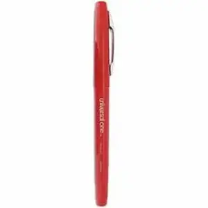 Universal Products UNV 50503 - Universal Porous Point Pen, Stick, Medium 0.7 mm, Red Ink, Red Barrel, Dozen - Red Ink - Liquid - Red Barrel - 12 / Dozen