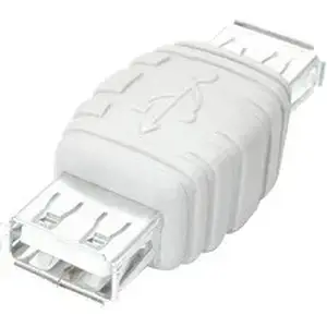 Startech STC GCUSBAAFF - .com USB Gender Changer - 4 pin USB Type A (F) - 4 pin USB Type A (F) - 1 x 4-pin Type A Female - 1 x 4-pin Type A USB Female - White - 1 Each