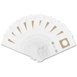 Techtronic Industries Co Ltd AH10143 - Hoover HushTone Vacuum Bags - 10 / Pack - Disposable, Micro Allergen - White