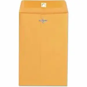 Universal Products UNV 35260 - Universal Envelope - Clasp - #55 - 6" Width x 9" Length - 28 lb - Clasp/Gummed Flap - Brown Kraft - Kraft Paper - 100 / Box