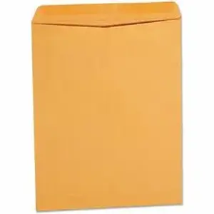 Universal Products UNV 45165 - Universal Envelope - Catalog - #14 1/2 - 28 lb - Gummed - Brown Kraft - Kraft Paper - 250 / Box