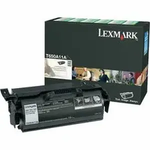 Xerox LEX T650A11A - Lexmark Laser Toner Cartridge - Black - 1 Each - 7000 Pages