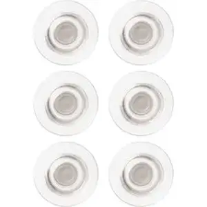 Acco Brands QRT 85391 - Quartet Large Glass Board Magnets - 6 / Pack - Clear