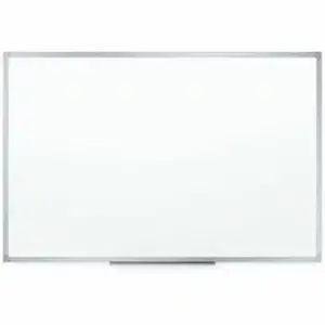 Acco Brands MEA 85356 - Mead Basic Dry-Erase Board - 35.9" (3 ft) Width x 23.8" (2 ft) Height - White Melamine Surface - Silver Aluminum Frame - Marker Tray - 1 Each