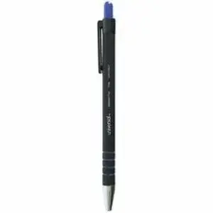 Universal Products UNV 15521 - Universal Ballpoint Pen, Retractable, Fine 0.7 mm, Blue Ink, Blue Barrel, Dozen - Retractable - Blue Ink - Blue Barrel - 12 / Dozen