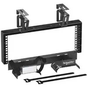 Apc - Schneider Electric APW VDIM33174 - APC by Schneider Electric Overhead Zone Cabling 4U 19 in (482 mm)W Patch Frame - For Networking, Airflow System - 4U Rack Height x 19" Rack Width - Rack-mountable - Black - 33 lb Static/Stationary Weight Capacity - TAA Compliant