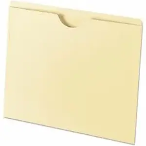 Universal Products UNV 72300 - Universal Letter File Jacket - 8 1/2" x 11" - 1/2" Expansion - Paper, Manila Paper - Manila - Unpunched - 100 / Box