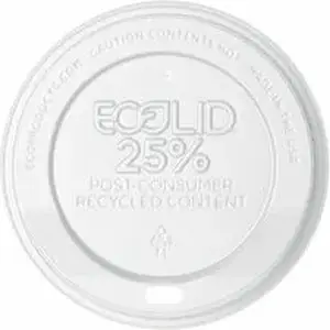 Eco-products,inc. EPHL16WR - Eco-Products Evolution World Hot Cup Lids - Polystyrene - White - 1000 / Carton