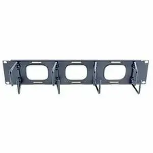 Apc - Schneider Electric APW AR8428 - APC 2U Horizontal Cable Organizer - Cable Manager - Black - 2U Rack Height - 1 Each
