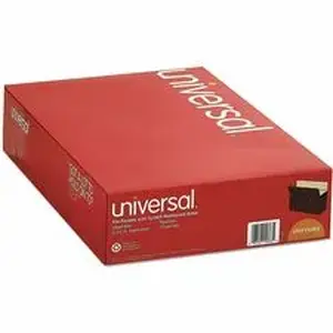 Universal Products UNV 15363 - Universal Straight Tab Cut Legal Expanding File - 8 1/2" x 14" - Capacity5 1/4" Expansion - 1 Pocket - Top Tab Position - Redrope - 10 / Box