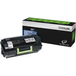 Xerox LEX 52D1000 - Lexmark Unison 521 Standard Yield Laser Toner Cartridge - Black - 1 Each - 6000 Pages