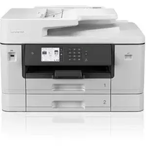 Brother BRT MFCJ6940DW - MFC-J6940DW Wireless Inkjet Multifunction Printer - Color - Copier/Fax/Printer/Scanner - 1200 x 4800 dpi Print - Automatic Duplex Print - Color Flatbed Scanner - 1200 dpi Optical Scan - Color Fax - Fast Ethernet - Wireless LAN - Wi-Fi Direct, Brother Mobile Connect, Near Field Communication (NFC), Apple AirPrint, Brother Print Service Plugin - USB - For Plain Paper Print - 1 Each