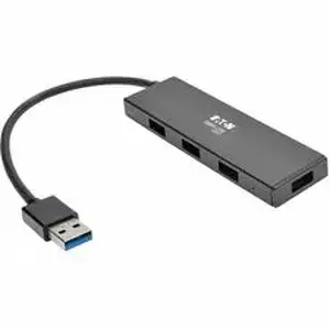 Eaton Tripplite TRP U360004SLIM - Tripp Lite series U360-004-SLIM 4-Port Ultra-Slim Portable USB 3.0 SuperSpeed Hub - USB - External - 4 USB Port(s) - 4 USB 3.0 Port(s) - PC, Mac