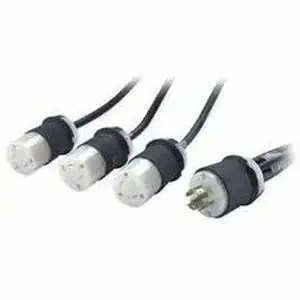 Apc - Schneider Electric APW AP9883 - APC Adapter Power Cable - 208 V AC - Black - NEMA L21-20P - 1 Each
