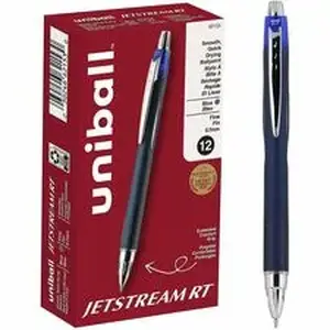Uniball UBC 62153 - �� Jetstream RT Ballpoint Pen - Retractable - Blue Ink - Pigment-based - 12 / Dozen