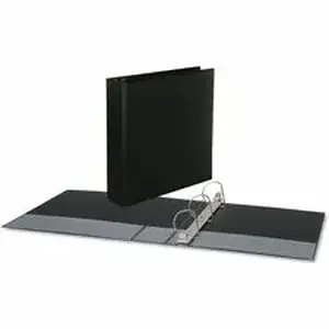 Universal Products UNV 20745 - Universal Slant D-Ring View Binder, 3 Rings, 2" Capacity, 11 x 8.5, Black - 2" Binder Capacity - Letter - 8 1/2" x 11" Sheet Size - 500 Sheet Capacity - 3 Ring - Fastener: Ring - Pocket: 2, Inside Front & Back - Polypropylene - Black - Non-stick - 1 Each