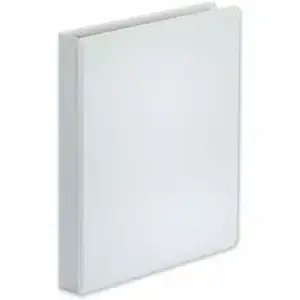 Universal Products UNV 30712 - Universal Deluxe Easy-to-Open D-Ring View Binder, 3 Rings, 1" Capacity, 11 x 8.5, White - 1" Binder Capacity - Letter - 8 1/2" x 11" Sheet Size - 250 Sheet Capacity - 3 Ring - Fastener: Ring - Pocket: 2, Inside Front & Back - Polypropylene - White - Non-stick - 1 Each