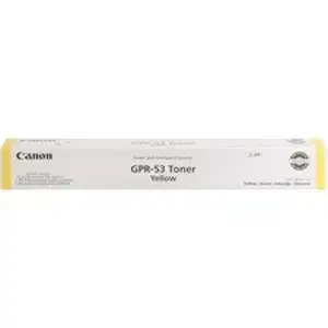 Canon CNM GPR53Y - GPR-53 Laser Toner Cartridge - Yellow - 1 Each - 19000 Pages