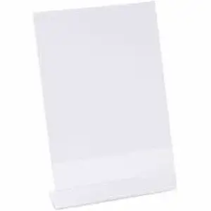 Universal Products UNV 76850 - Universal Photo Frame - Holds 7" x 5" Insert - Rectangle - Desktop - Horizontal, Vertical - Durable, Shatter Proof - Polystyrene - Clear - 3 / Pack