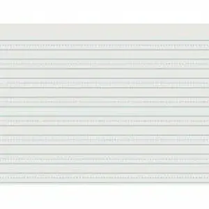 Dixon Ticonderoga Co. PAC 2637 - Pacon Skip - A - Line Ruled Newsprint - Letter - 500 Sheets - 0.50" Ruled - Letter - 11" x 8 1/2" Sheet Size - White Paper - 1 Ream