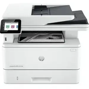 Hp HEW 2Z618F - LaserJet Pro 4101fdn Laser Multifunction Printer - Monochrome - White - Copier/Fax/Printer/Scanner - 4800 x 600 dpi Print - Automatic Duplex Print - Up to 80000 Pages Monthly - Color Flatbed Scanner - 1200 dpi Optical Scan - Monochrome Fax - Gigabit Ethernet - USB - For Plain Paper Print - 1 Each