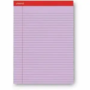 Universal Products UNV 35884 - Universal Coloring Pad - 11 Sheets - Legal - 8 1/2" x 11" Sheet Size - Purple Paper - Perforated, Micro Perforated, Sturdy